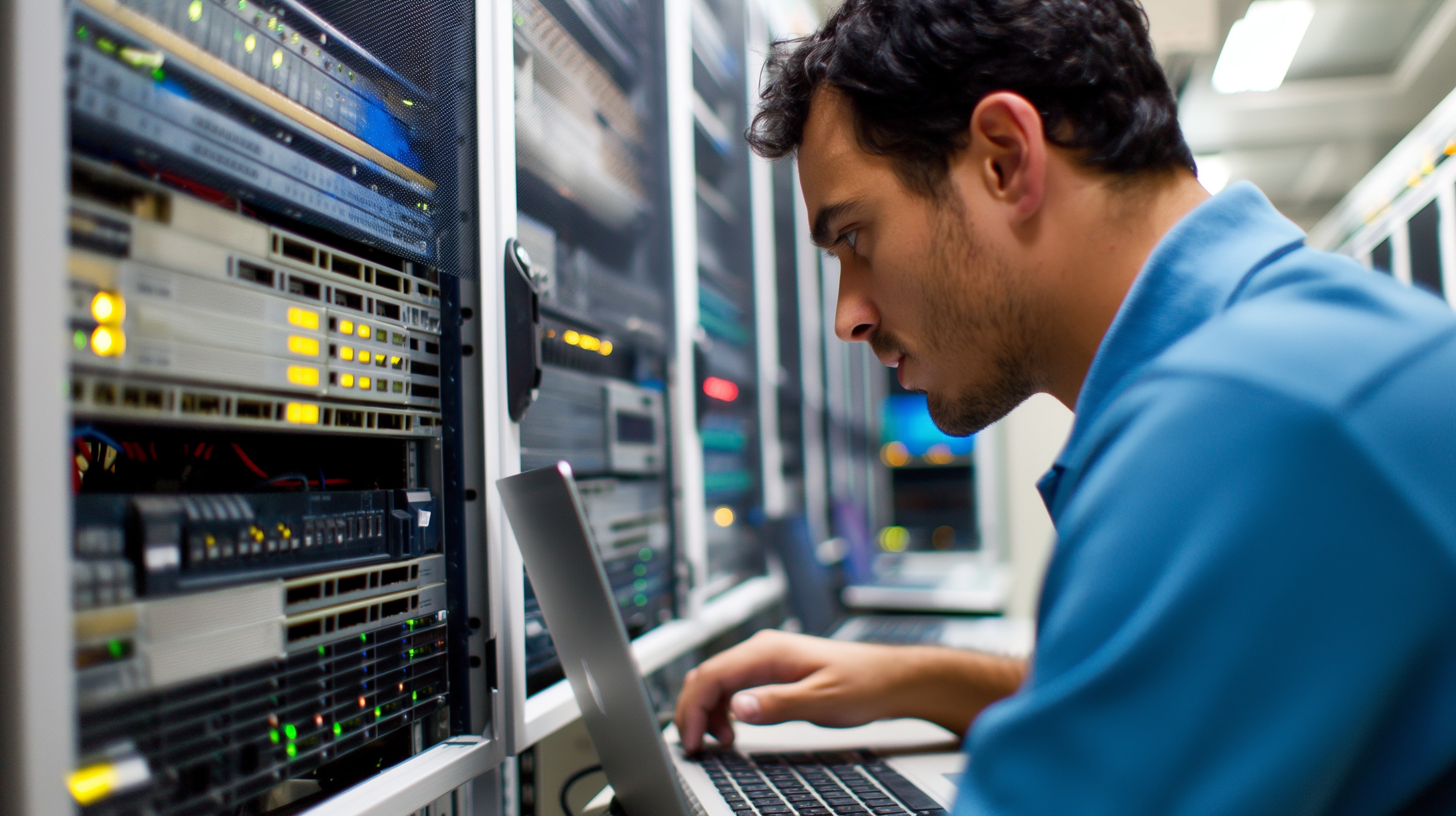 A diagram illustrating comprehensive IT solutions for businesses.