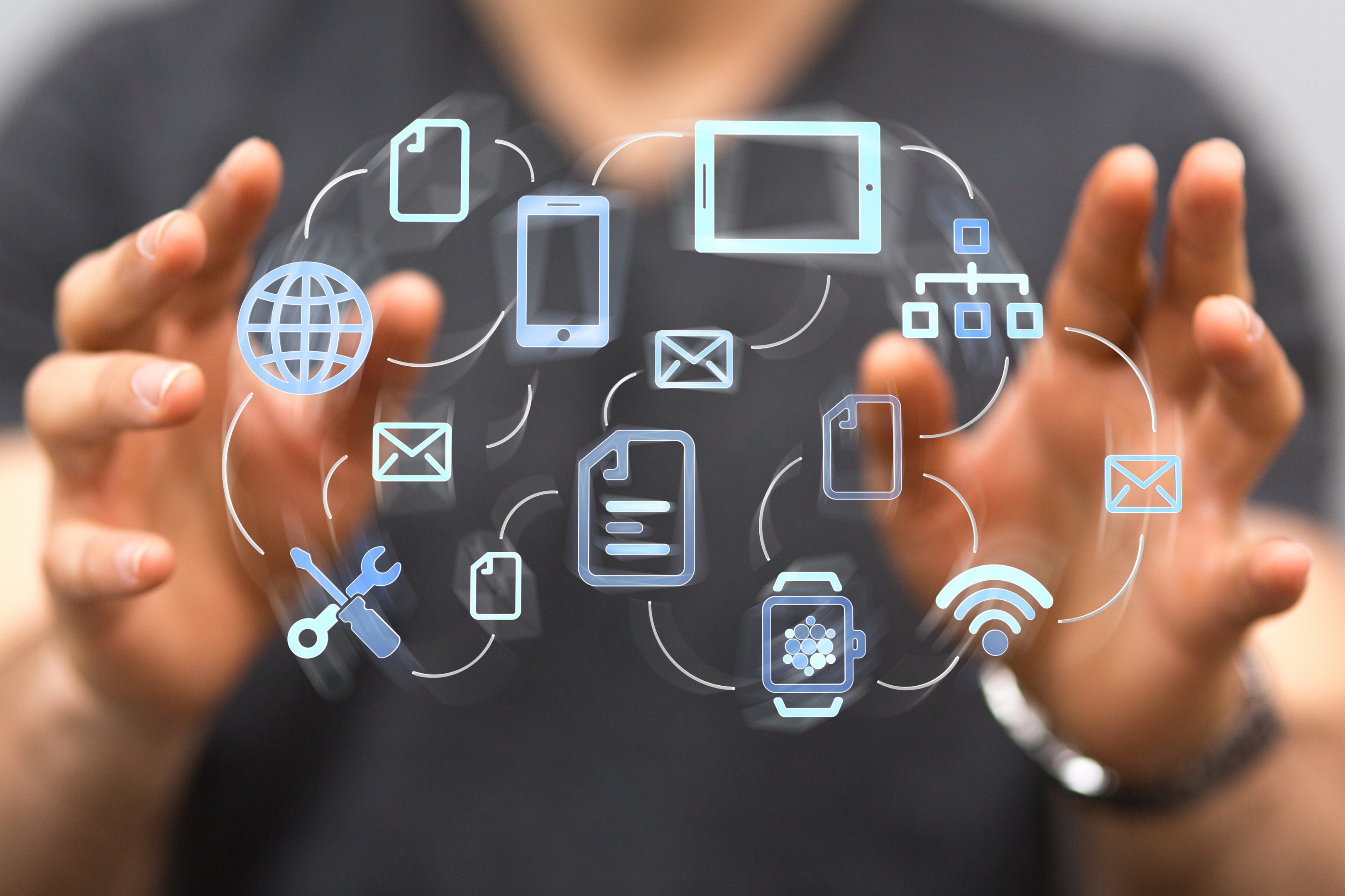 A local managed IT services team providing support to a business.