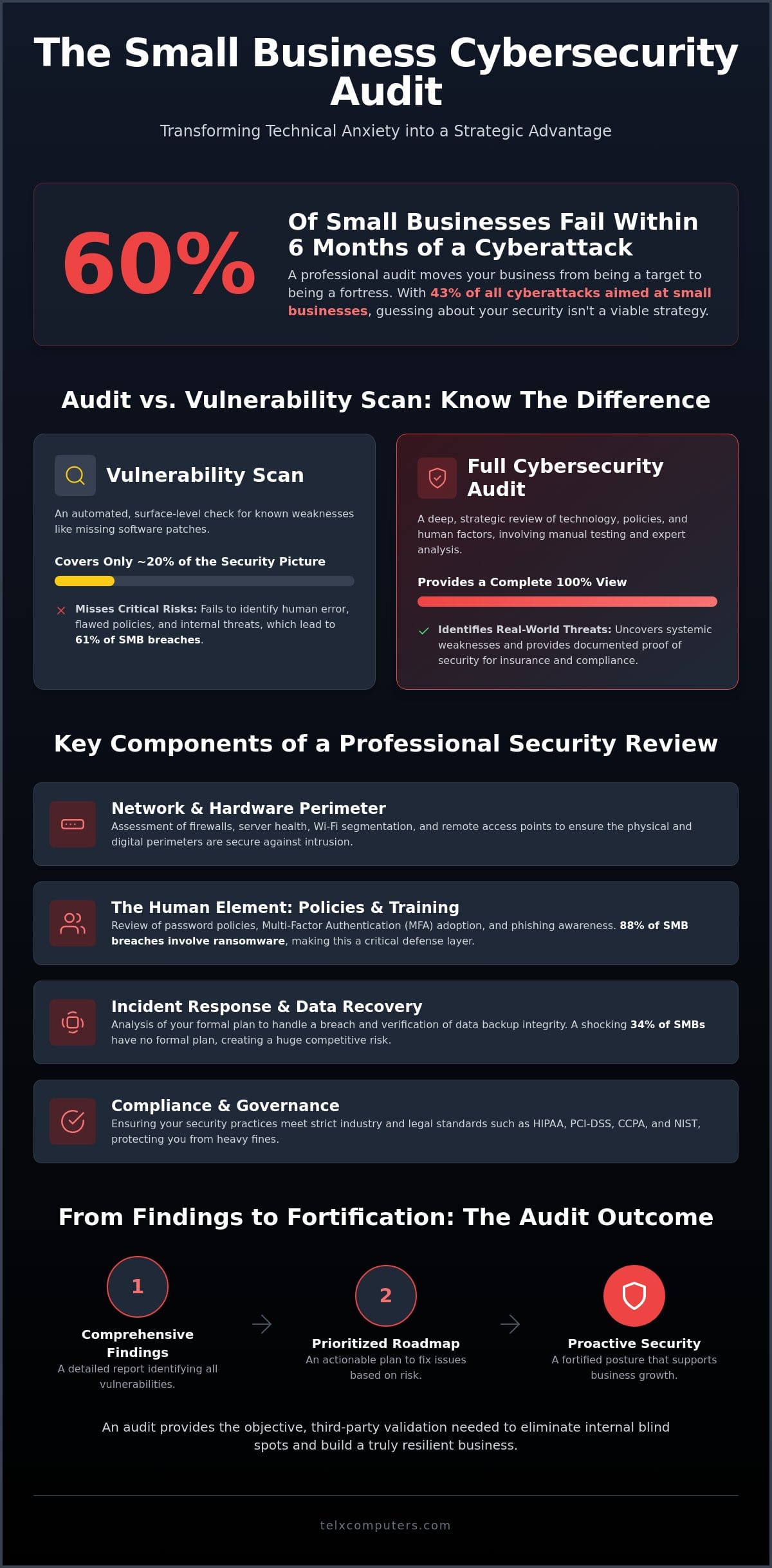 Cybersecurity Audit for Small Business: A Strategic Framework for 2026