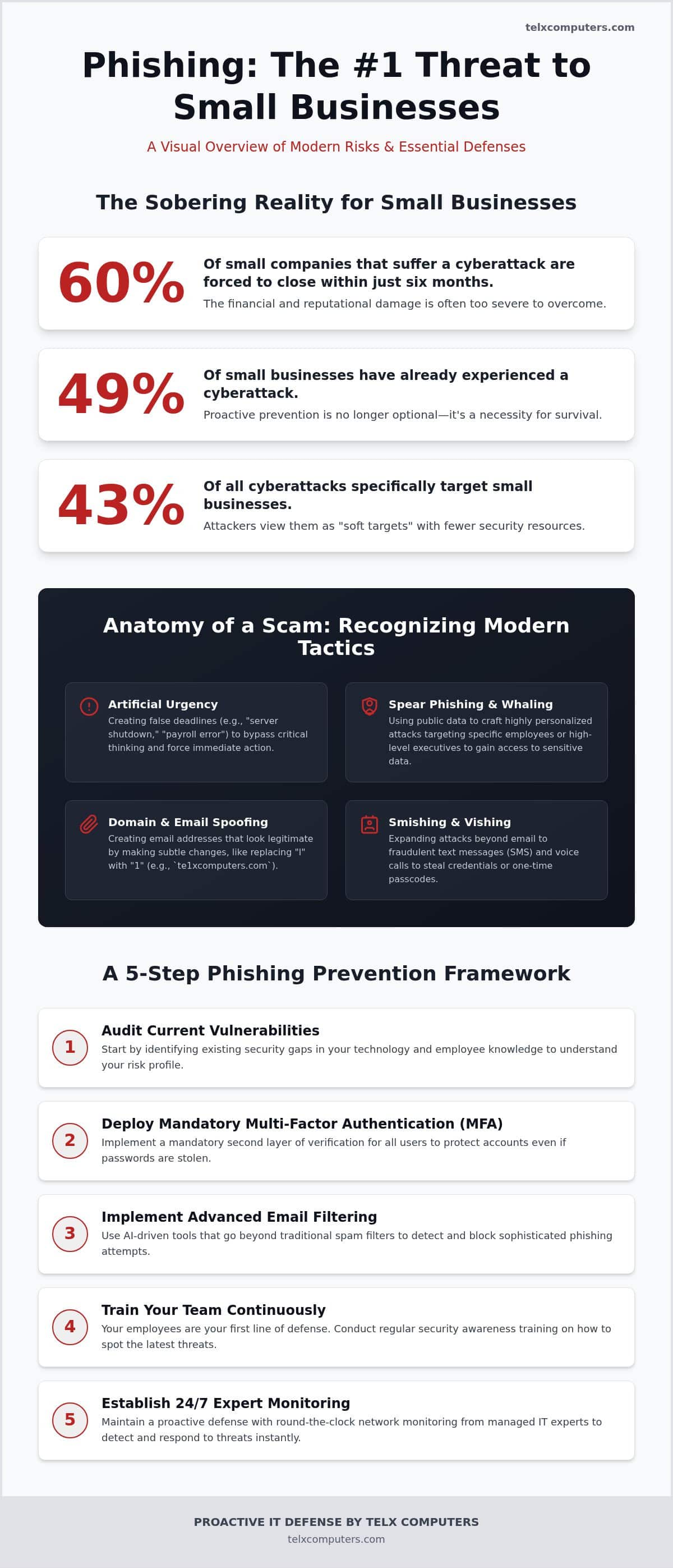 Phishing Prevention: 2026 Small Business Security Framework