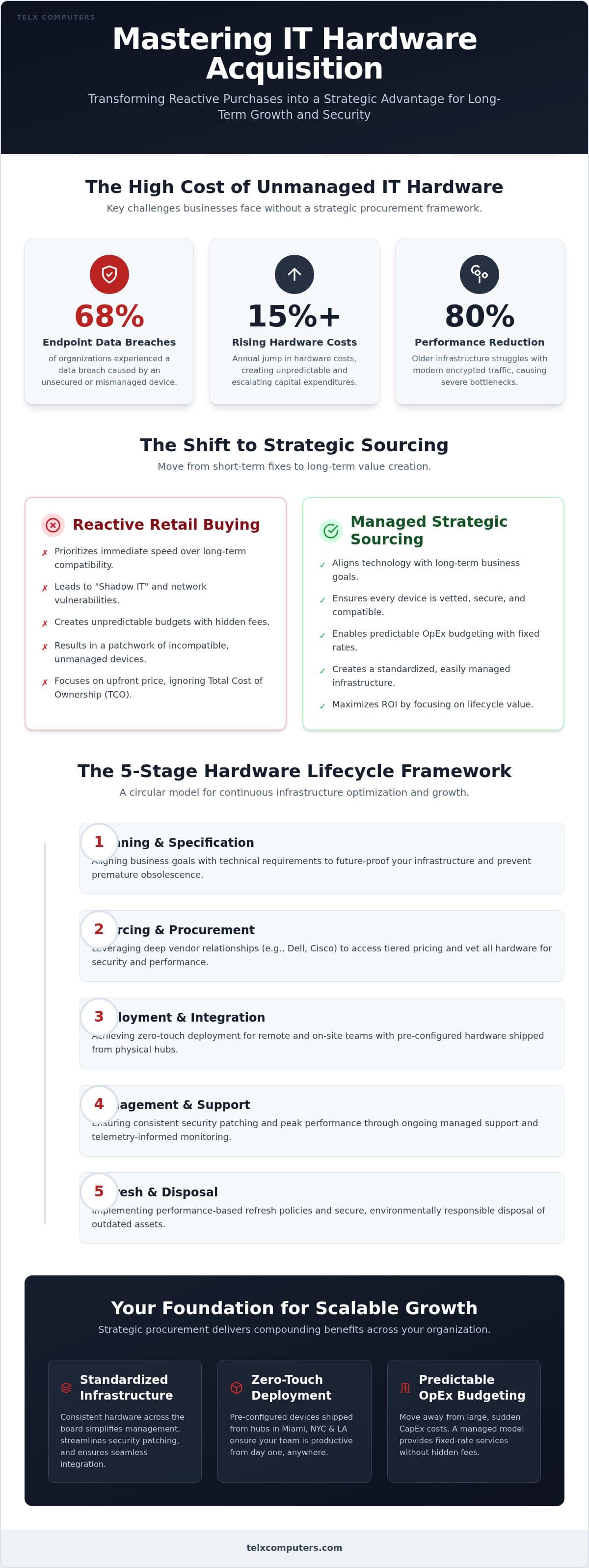 Strategic IT Hardware Procurement: A Comprehensive Framework for Business Growth