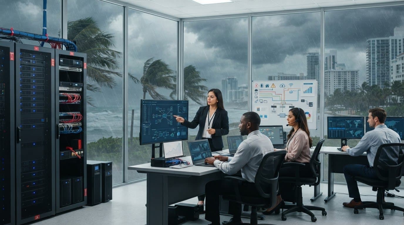 Hurricane Preparedness for IT Infrastructure in South Florida: A Business Checklist