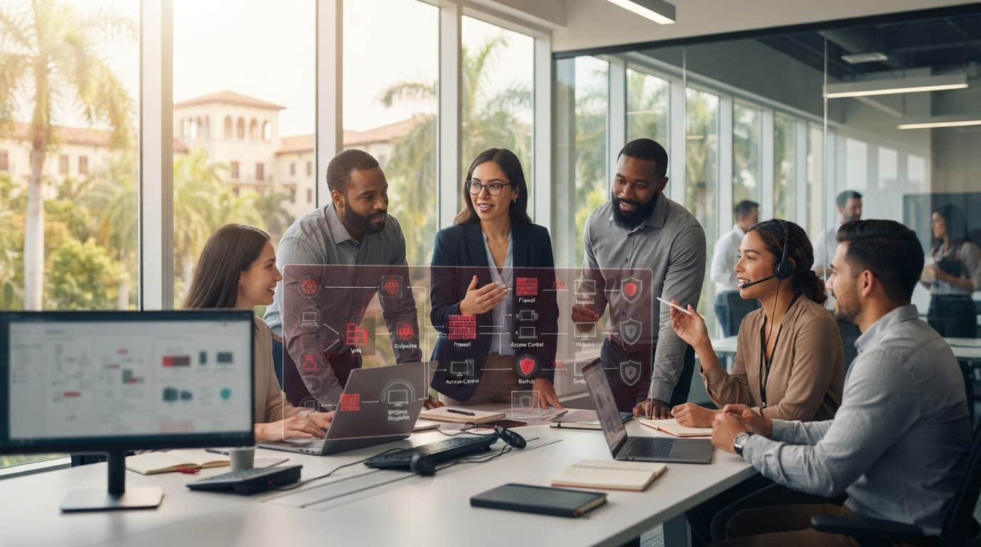 How to Set the Scope of a Network Security Audit in Coral Gables