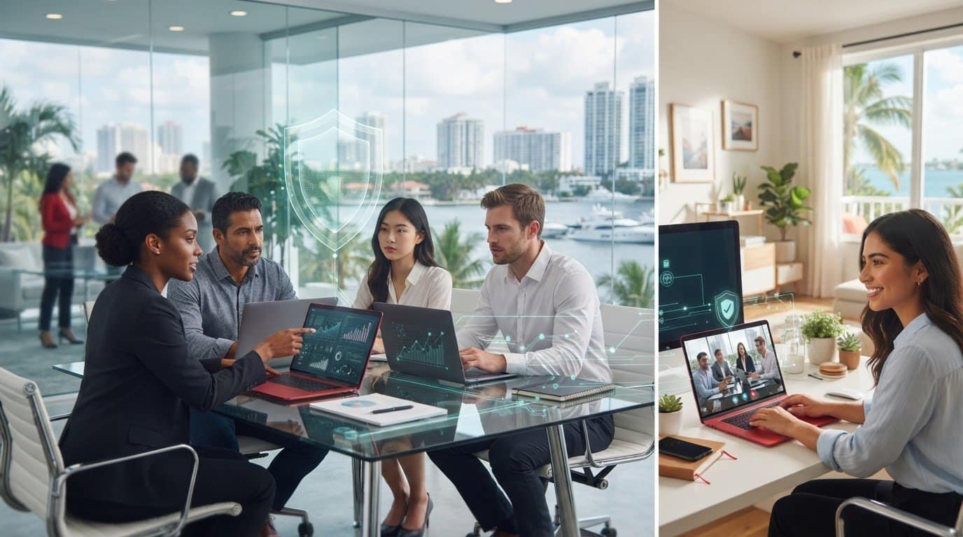Secure Remote Work Solutions for Hybrid Teams in Fort Lauderdale